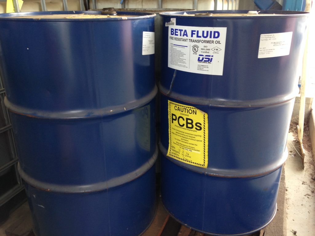  PCB oil drums Fuel Oil Waste Recovery